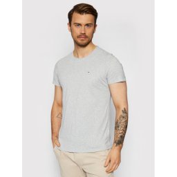 Tommy Jeans Póló Jaspe DM0DM09586 Szürke Slim Fit