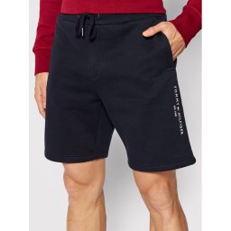 Tommy Hilfiger Sport rövidnadrág Logo MW0MW22198 Sötétkék Regular Fit