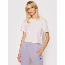 adidas Póló Tennis Luxure Cropped H56453 Rózsaszín Cropped Fit