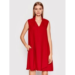Victoria Victoria Beckham Hétköznapi ruha 1122WDR003477A Piros Relaxed Fit