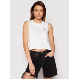Vans Blúz Junior V Muscle Crop VN0A4DNG Fehér Regular Fit