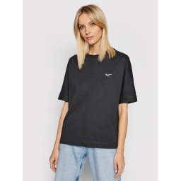 Pepe Jeans Póló Agnes PL581101 Szürke Relaxed Fit