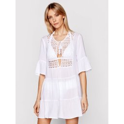 Banana Moon Tunika Louise Salty JDF10 Fehér Regular Fit