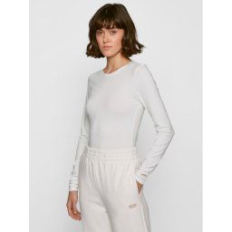 Boss Blúz C_Esabel_Active 50457401 Ekru Slim Fit