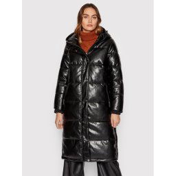 DKNY Műbőr dzseki DL1MPH53 Fekete Regular Fit