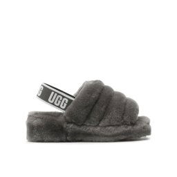 Ugg Papucs W Fluff Yeah Slide 1095119 Szürke