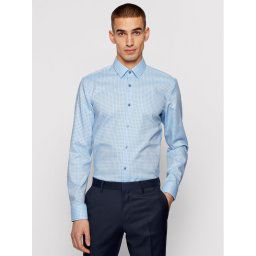 Boss Ing Isko 50449900 Kék Slim Fit