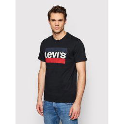 Levi's® Póló Sportswear Graphic Tee 39636-0050 Fekete Regular Fit