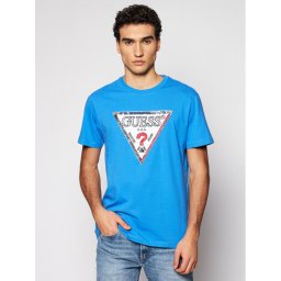 Guess Póló M1RI72 K8FQ1 Kék Regular Fit