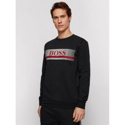 Boss Pulóver Authentic 50449939 Fekete Regular Fit