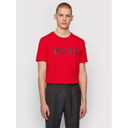 Boss Póló Tiburt 50430889 Piros Regular Fit