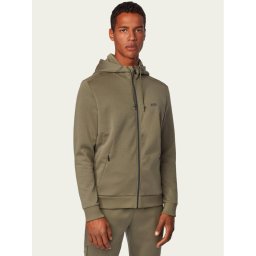 Boss Pulóver Saggy TR 50436225 Zöld Regular Fit