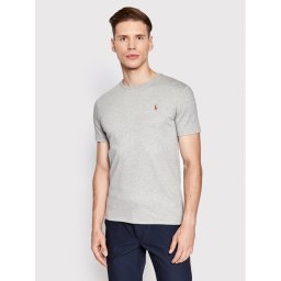 Polo Ralph Lauren Póló 710740727012 Szürke Slim Fit