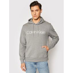 Calvin Klein Pulóver Logo K10K104060 Szürke Regular Fit