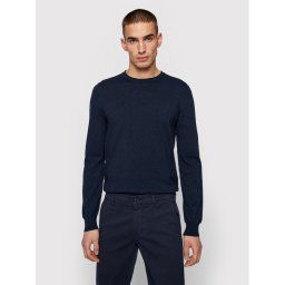 Boss Sweater Kabiron 50446540 Sötétkék Slim Fit