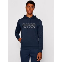 Boss Pulóver Soody TR 50436224 Sötétkék Regular Fit
