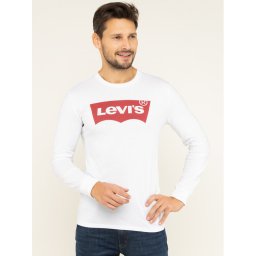 Levi's® Hosszú ujjú Graphic Tee 36015-0010 Fehér Regular Fit