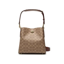 Coach Táska Cc Sig Wllw Bckt C3890 Barna
