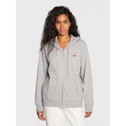Levi's® Pulóver Standard A0777-0003 Szürke Relaxed Fit
