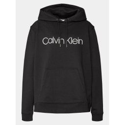 Calvin Klein Curve Pulóver Inclusive Core Logo K20K203635 Fekete Regular Fit