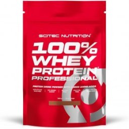 Scitec Nutrition 100% Whey Protein Professional eper-fehércsokoládé - 500g