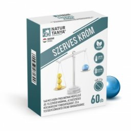 Natur Tanya Szerves Króm Tabletta 60 db