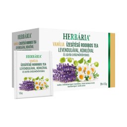 Herbária Rooibos vanília ízesítésű filteres tea 20x1,5g