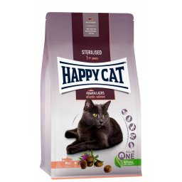 Happy Cat Sterilised Atlantik Lachs - Lazac - száraz macskaeledel 10kg