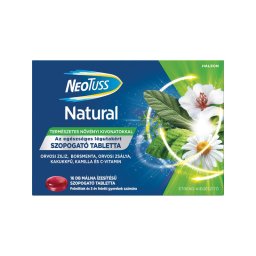 Neotuss Natural szopogató tabletta málna 16x