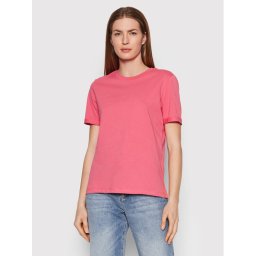 Pieces Póló Ria 17086970 Rózsaszín Regular Fit