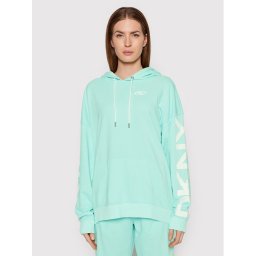 DKNY Sport Pulóver DP1T8461 Zöld Relaxed Fit