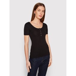 Pieces Blúz Kitte 17101439 Fekete Slim Fit
