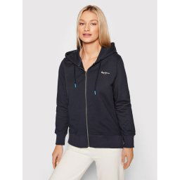 Pepe Jeans Pulóver Calista PL581191 Sötétkék Regular Fit