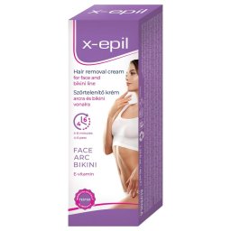 X-Epil - szőrtelenítő krém arcra/bikini vonalra (40 ml)