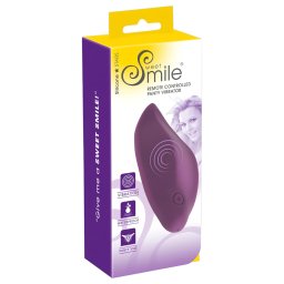 SMILE Panty - hordható akkus csikló vibrátor (lila)