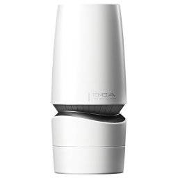 TENGA Aero - szuper szívó száj maszturbátor férfiaknak (fehér-ezüst)