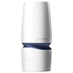 TENGA Aero - szuper szívó száj maszturbátor férfiaknak (fehér-kék)