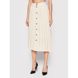 Selected Femme Rakott szoknya Yosia 16083839 Bézs Regular Fit