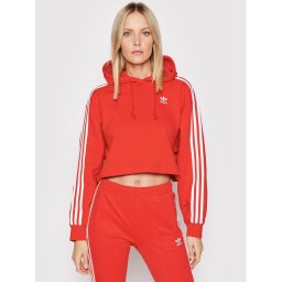 adidas Pulóver adicolor Classics HC2017 Piros Relaxed Fit