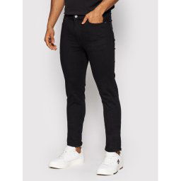 Tommy Jeans Farmer Simon DM0DM09558 Fekete Skinny Fit