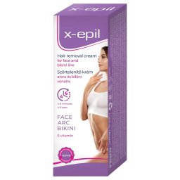 X-Epil - szőrtelenítő krém arcra/bikini vonalra (40 ml)