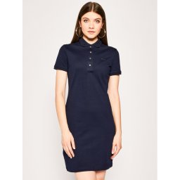Lacoste Hétköznapi ruha EF5473 Sötétkék Slim Fit