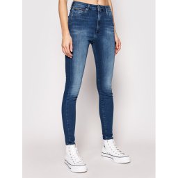 Tommy Jeans Farmer Sylvia DW0DW09215 Kék Super Skinny Fit