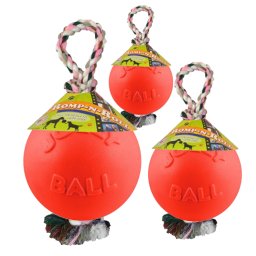 Jolly Pets Romp-n-Roll labda 10 cm narancsszínű vanília illatú kutyajáték