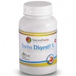 Natural Swiss DigestFX - természetes emésztőenzim kapszula - 120db