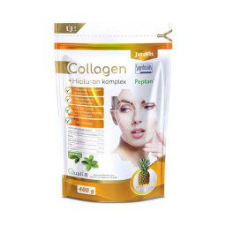 JutaVit Collagen + Hialuron Komplex italpor ananász ízben 400g