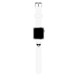 Karl Lagerfeld Silicone Choupette Head Apple Watch óraszíj 38/40/41mm (fehér)