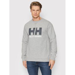 Helly Hansen Pulóver Hh Logo Crew 34000 Szürke Regular Fit