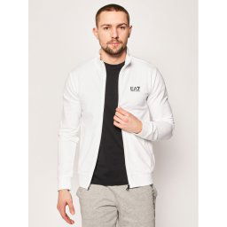 EA7 Emporio Armani Pulóver 8NPM01 PJ05Z 1100 Fehér Regular Fit
