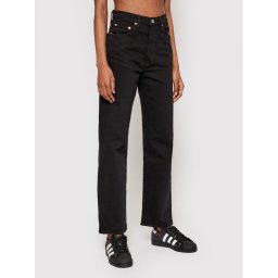 Levi's® Farmer Ribcage Straight Ankle 72693-0012 Fekete Straight Fit